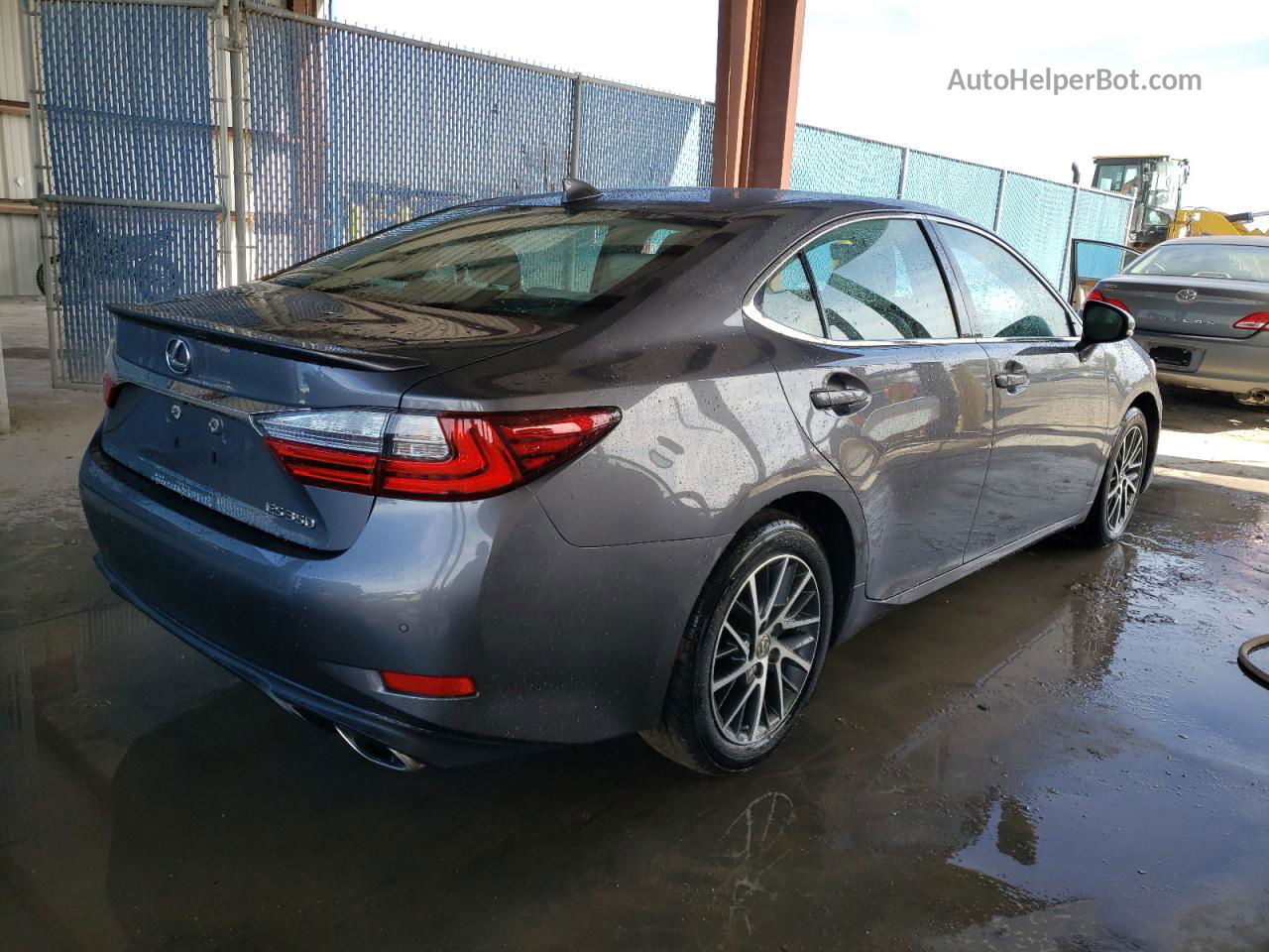 2018 Lexus Es 350 Gray vin: 58ABK1GG9JU086788