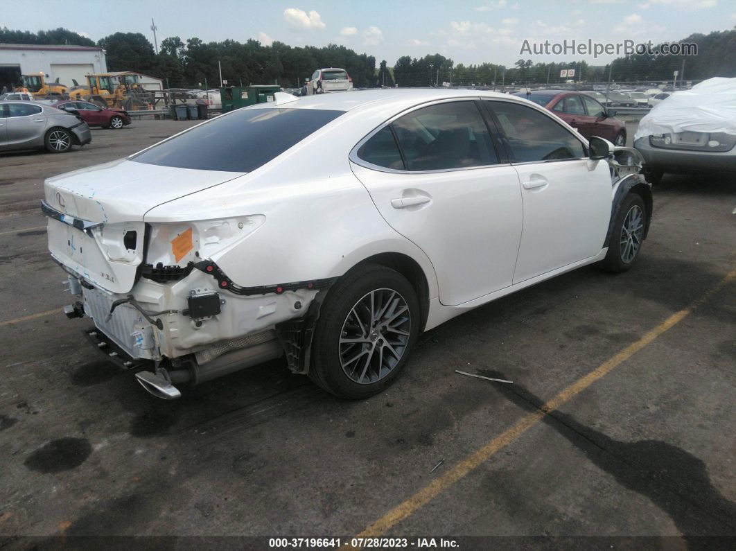 2018 Lexus Es 350 White vin: 58ABK1GG9JU100785