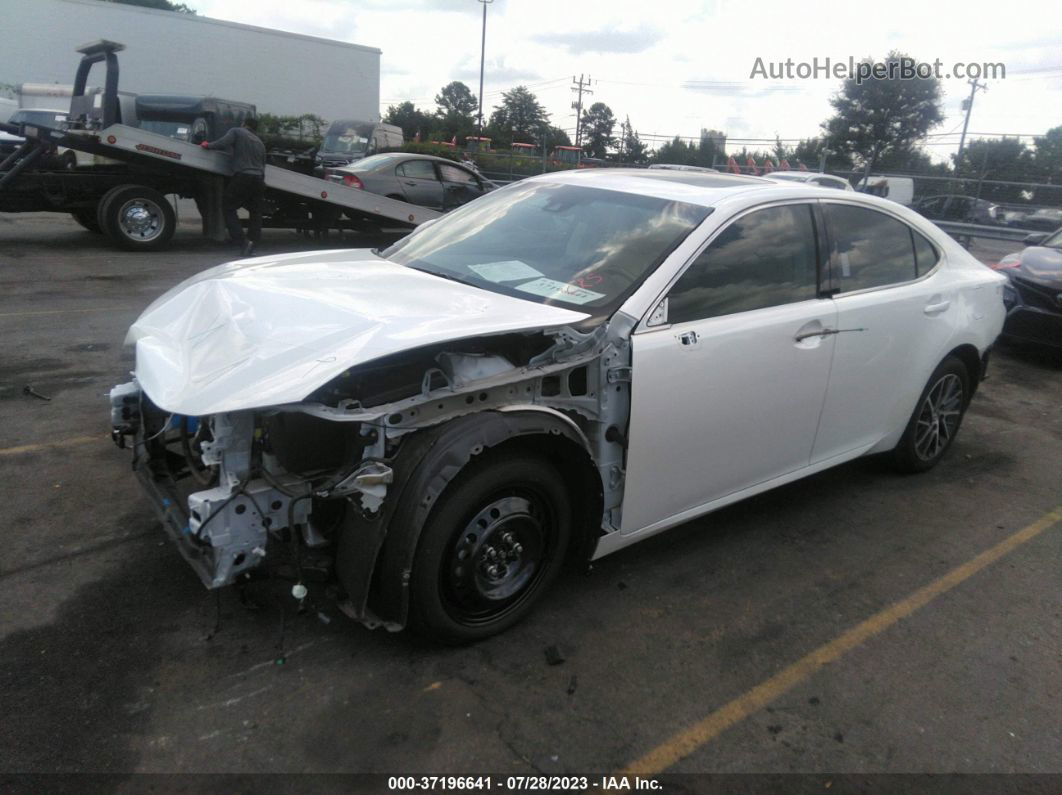 2018 Lexus Es 350 White vin: 58ABK1GG9JU100785