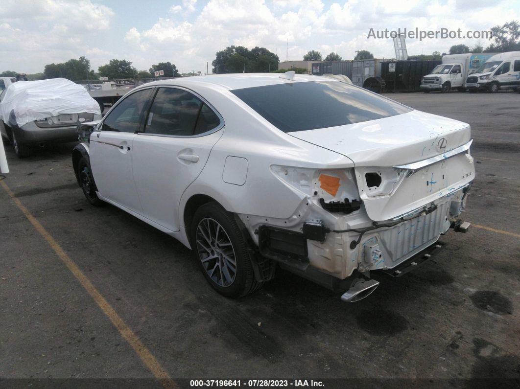 2018 Lexus Es 350 White vin: 58ABK1GG9JU100785