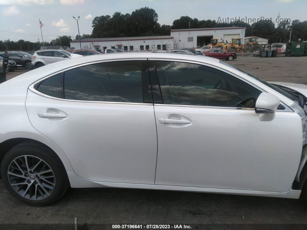 2018 Lexus Es 350 White vin: 58ABK1GG9JU100785