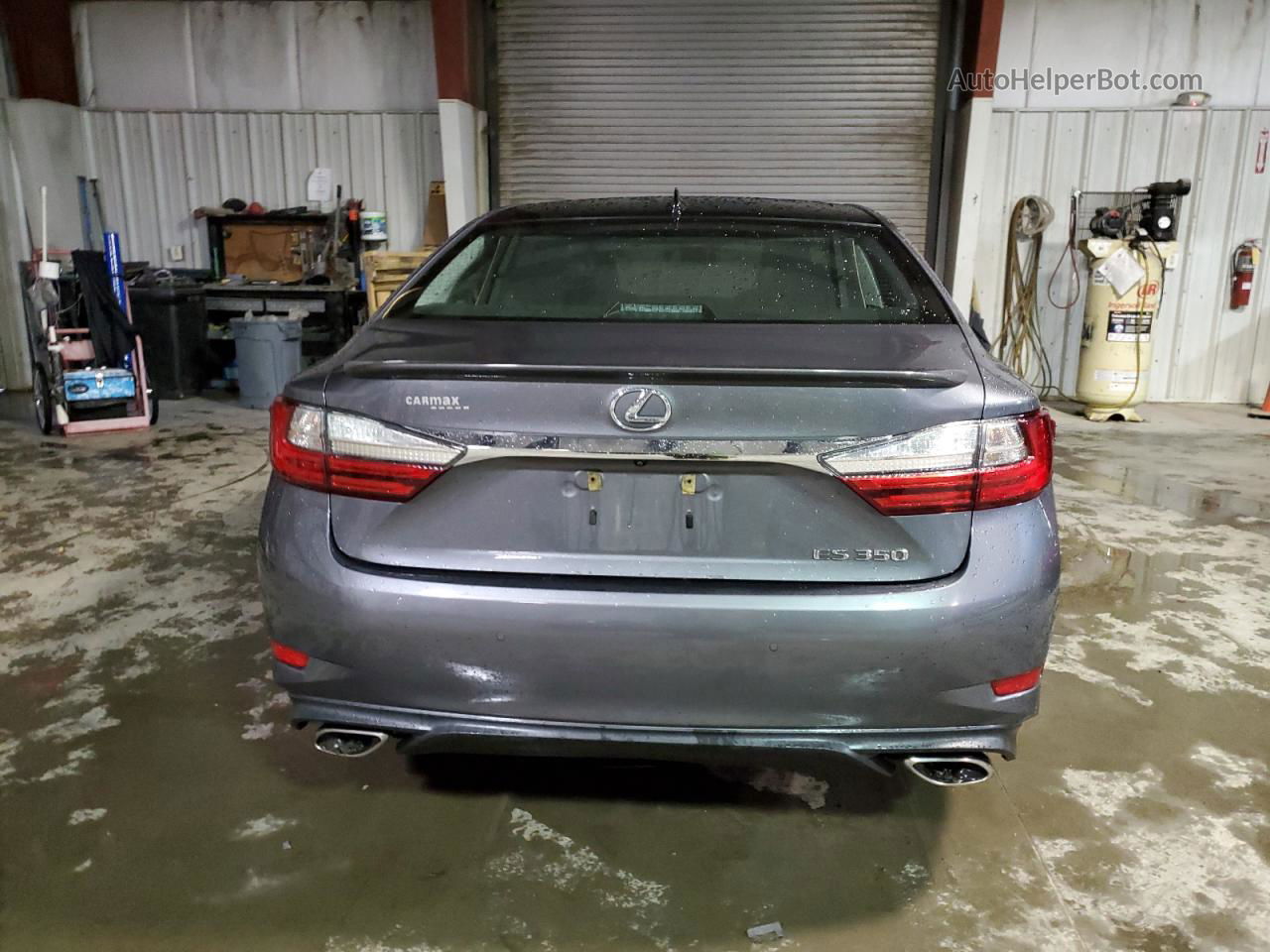 2018 Lexus Es 350 Gray vin: 58ABK1GG9JU104917