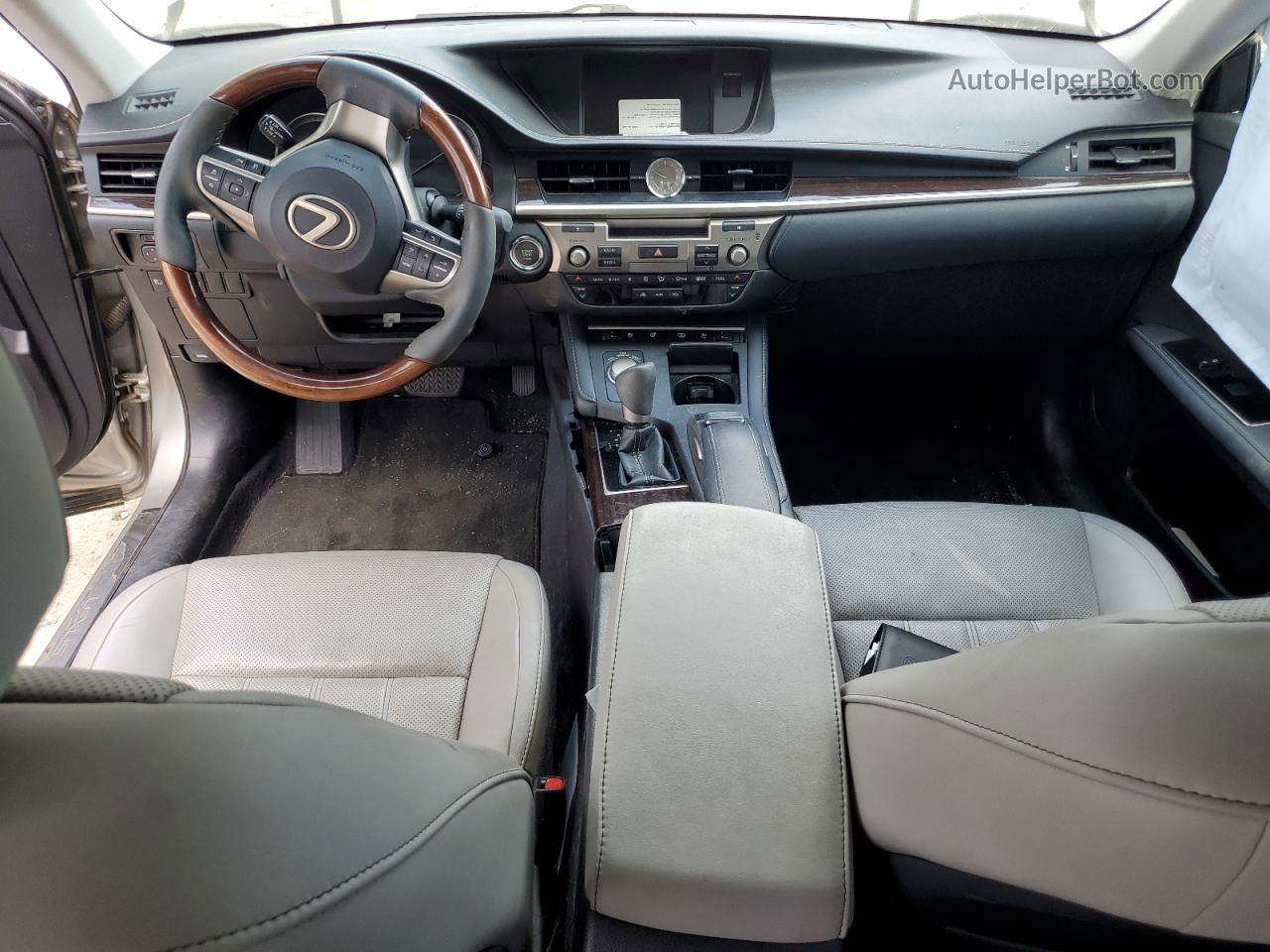 2018 Lexus Es 350 Серебряный vin: 58ABK1GG9JU104951