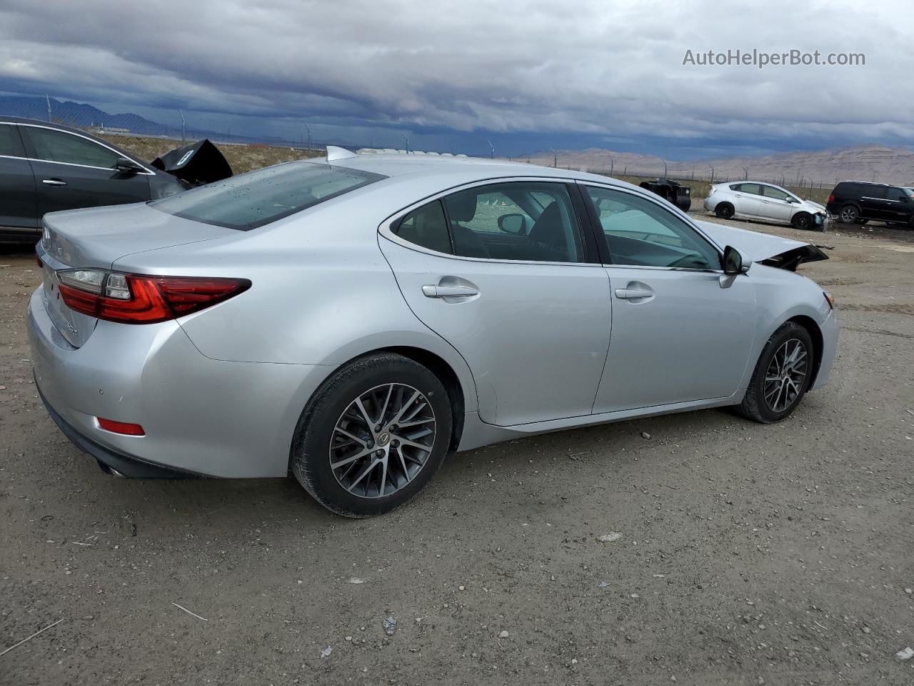 2016 Lexus Es 350 Silver vin: 58ABK1GGXGU009548