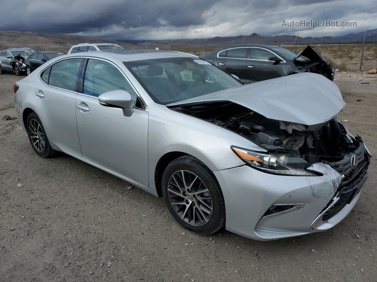 2016 Lexus Es 350 Серебряный vin: 58ABK1GGXGU009548