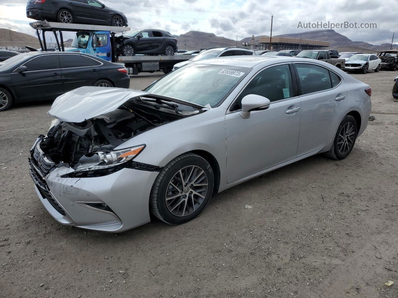 2016 Lexus Es 350 Silver vin: 58ABK1GGXGU009548