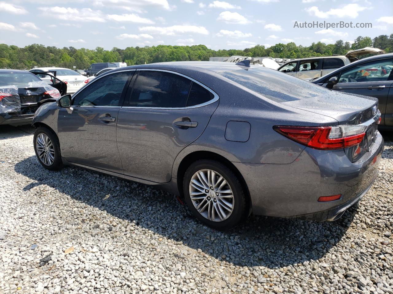 2016 Lexus Es 350 Gray vin: 58ABK1GGXGU009937