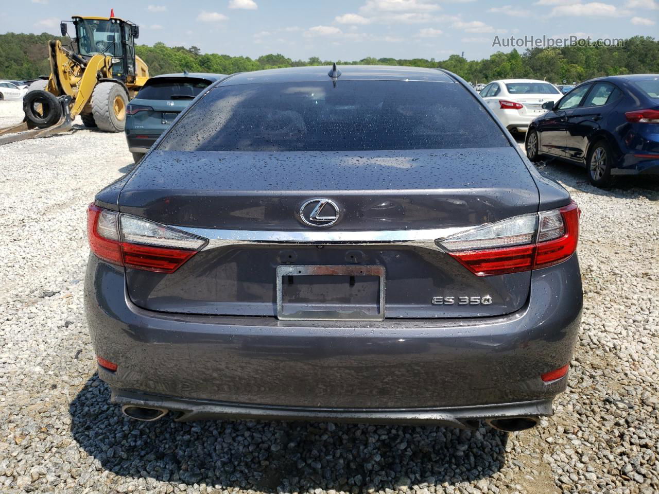 2016 Lexus Es 350 Gray vin: 58ABK1GGXGU009937