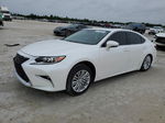 2016 Lexus Es 350 White vin: 58ABK1GGXGU016242