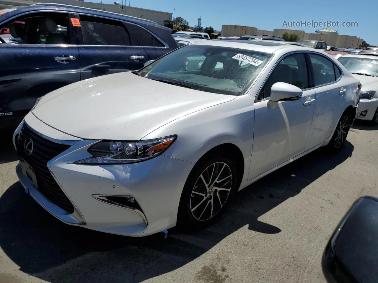 2016 Lexus Es 350 Белый vin: 58ABK1GGXGU022901