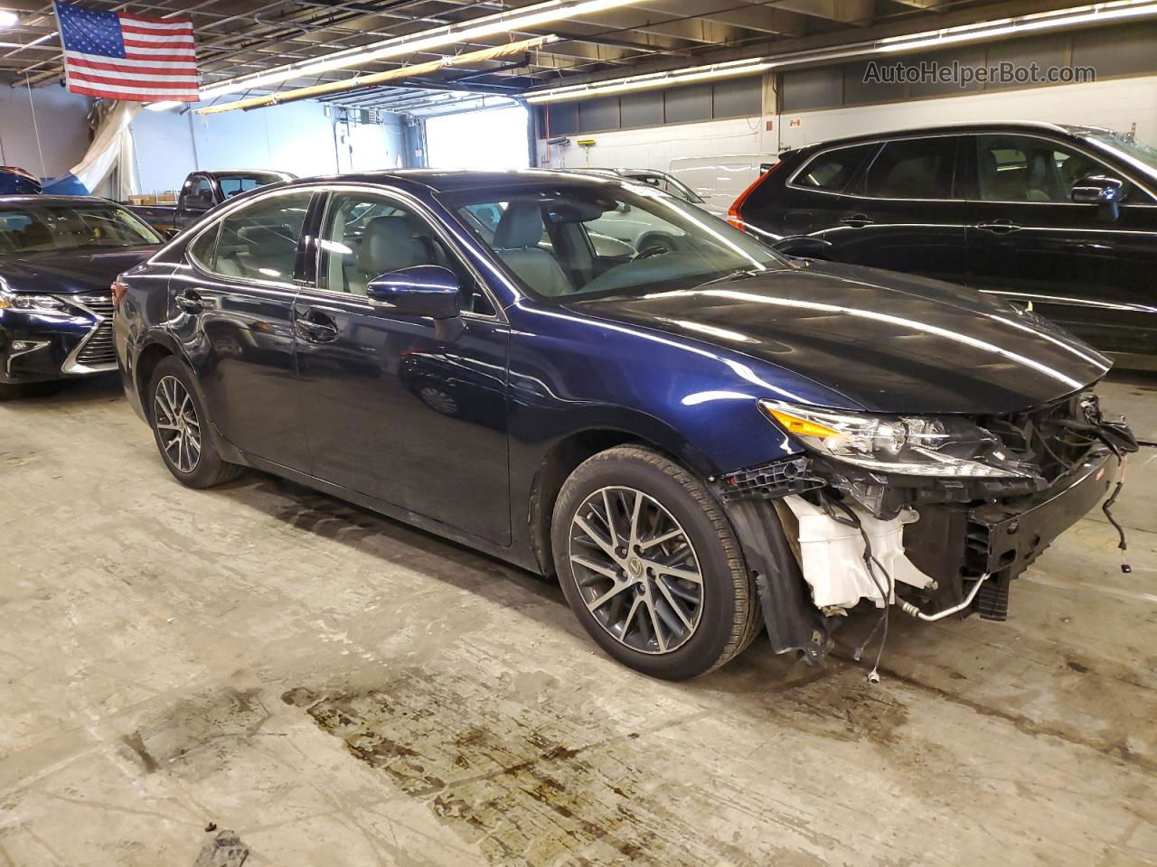 2016 Lexus Es 350 Blue vin: 58ABK1GGXGU028388