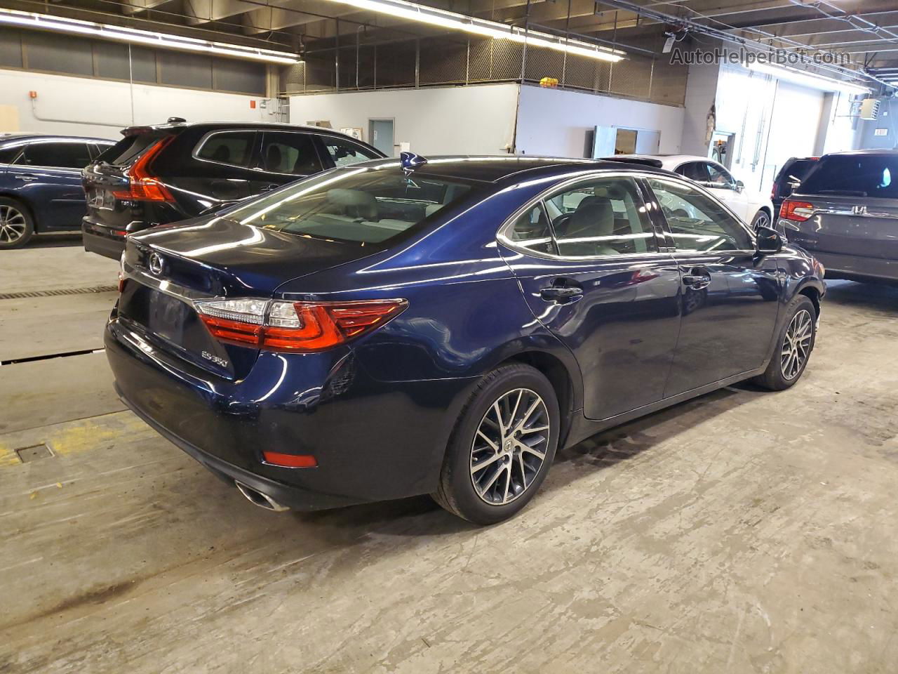 2016 Lexus Es 350 Blue vin: 58ABK1GGXGU028388