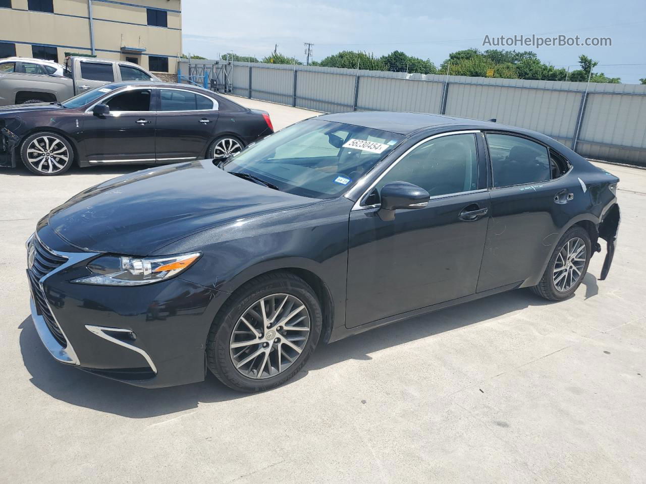 2016 Lexus Es 350 Черный vin: 58ABK1GGXGU032294