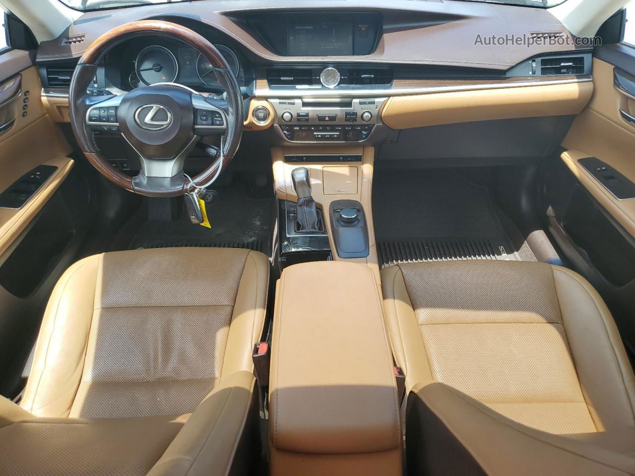 2016 Lexus Es 350 Черный vin: 58ABK1GGXGU032294