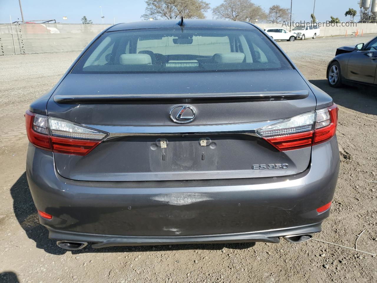 2017 Lexus Es 350 Gray vin: 58ABK1GGXHU059139