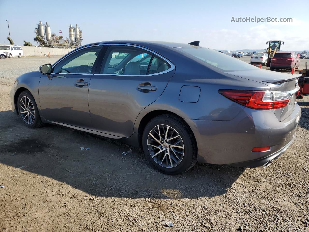 2017 Lexus Es 350 Gray vin: 58ABK1GGXHU059139