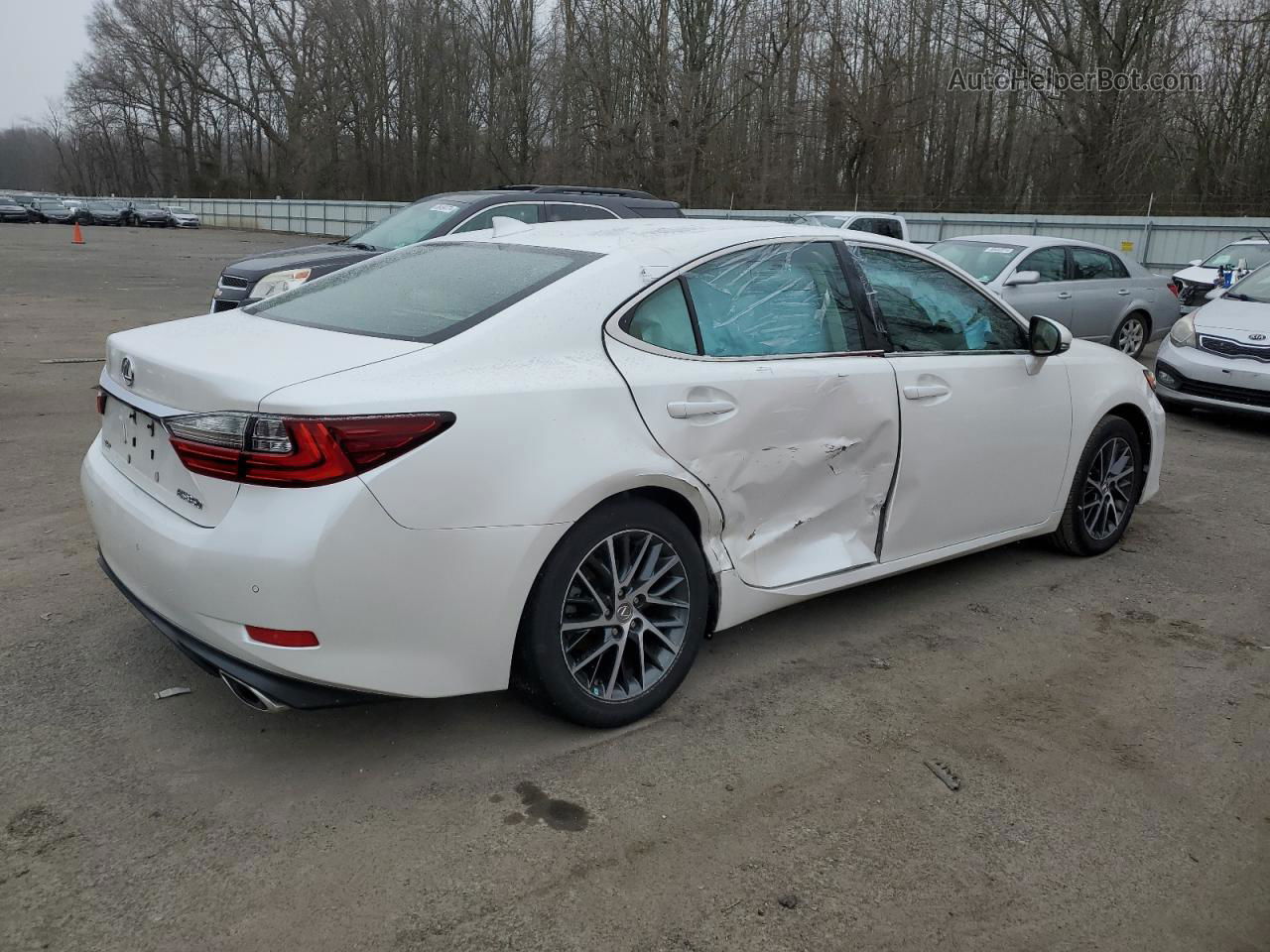 2017 Lexus Es 350 Белый vin: 58ABK1GGXHU061957