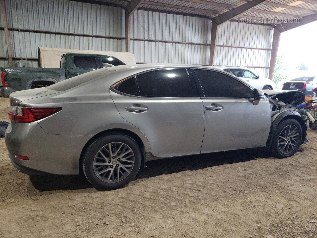 2017 Lexus Es 350 Silver vin: 58ABK1GGXHU076801