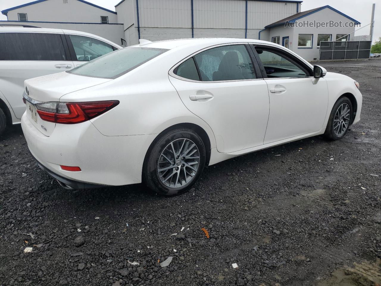 2017 Lexus Es 350 White vin: 58ABK1GGXHU076894