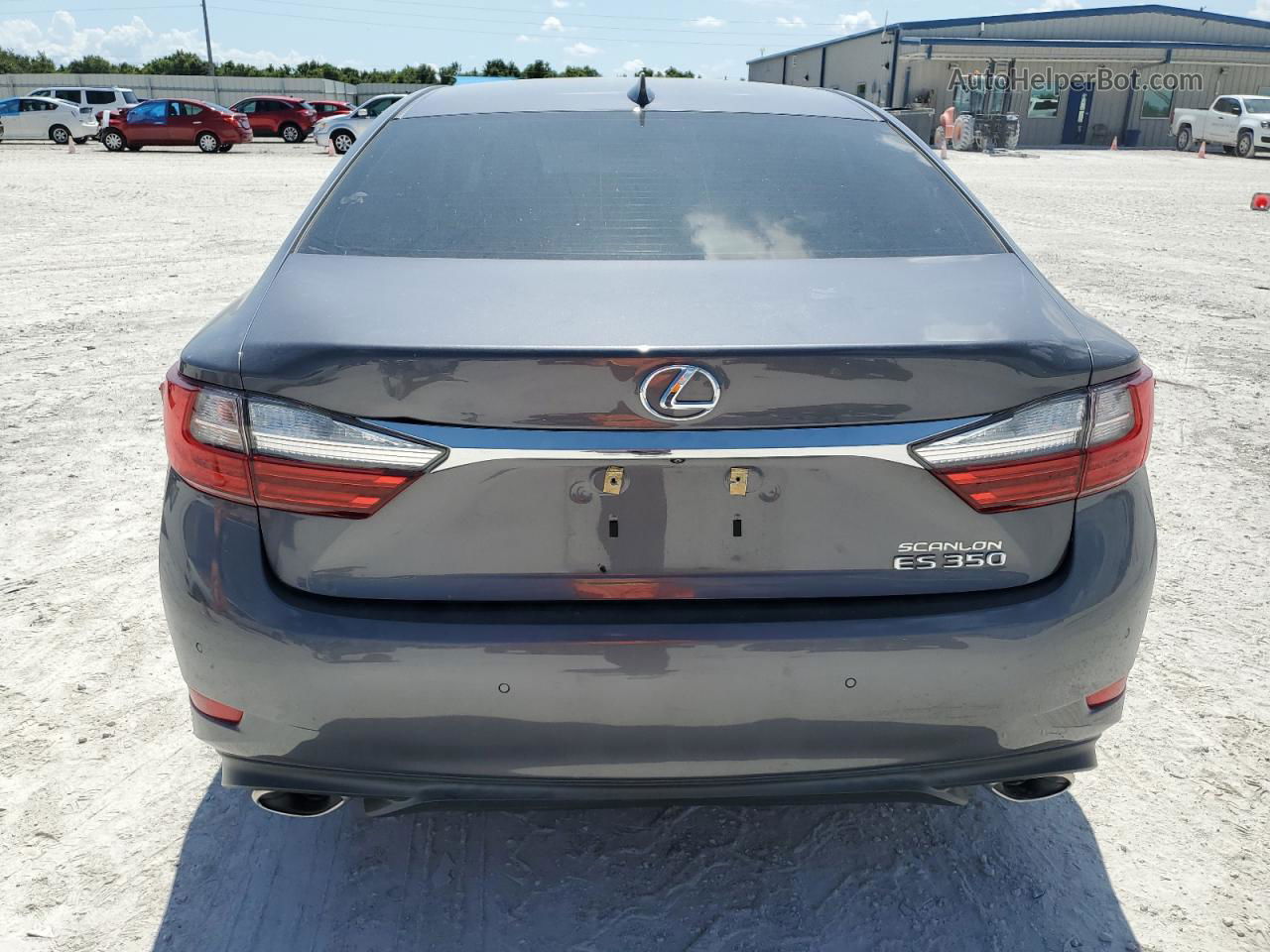 2018 Lexus Es 350 Gray vin: 58ABK1GGXJU101976