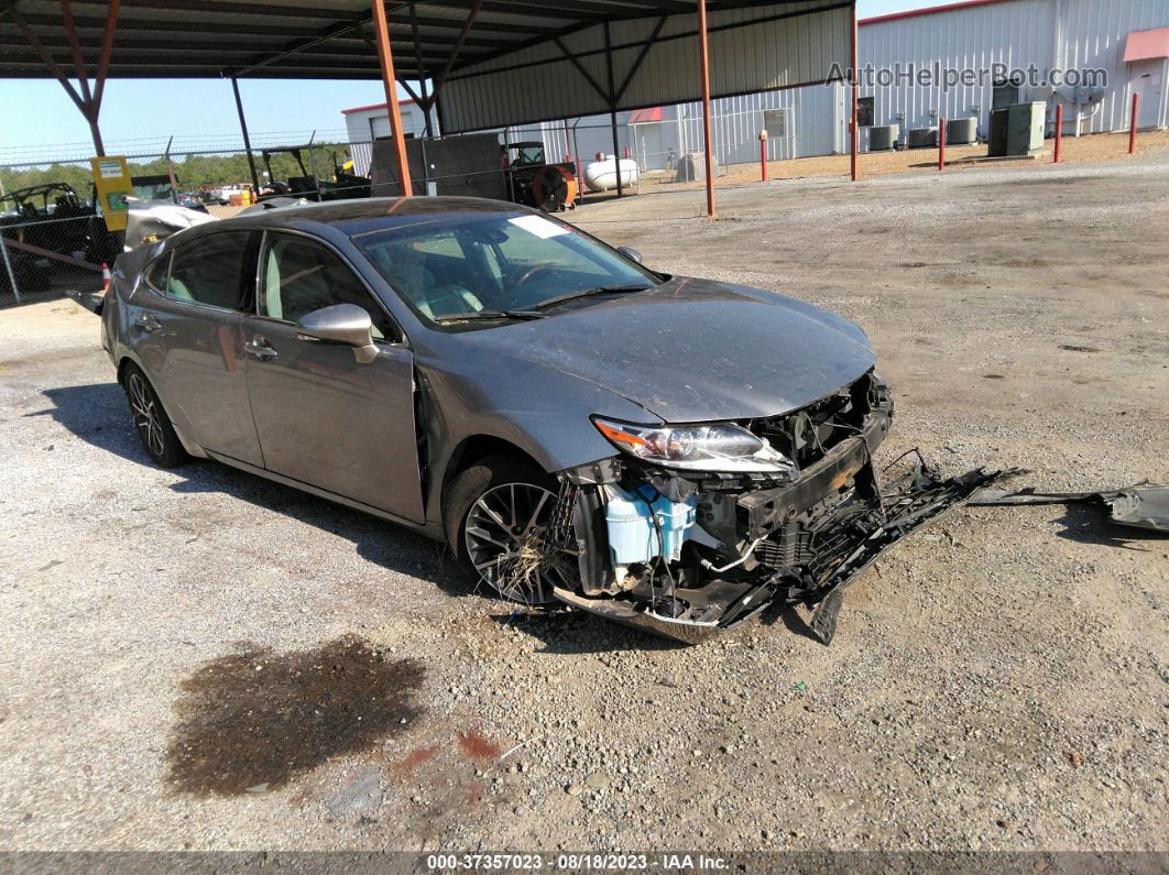 2018 Lexus Es Es 350 Gray vin: 58ABK1GG3JU101768