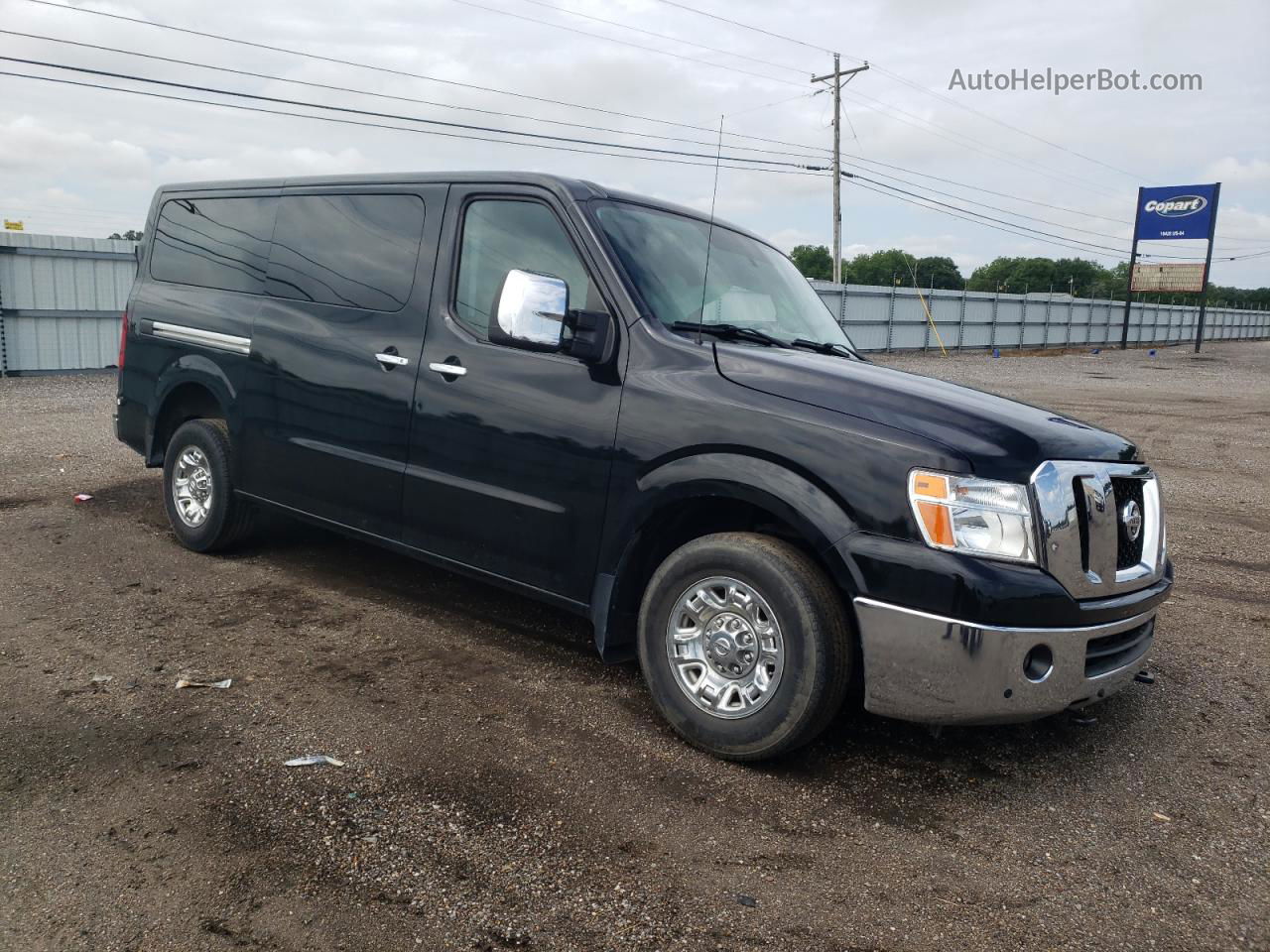 2019 Nissan Nv 3500 Черный vin: 5BZAF0AA2KN852821