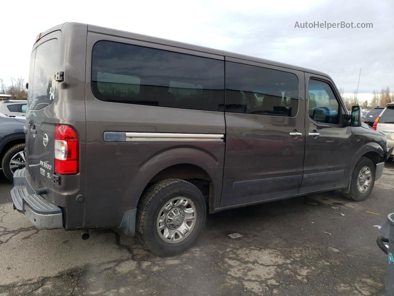 2013 Nissan Nv 3500 S Gray vin: 5BZAF0AA6DN201520