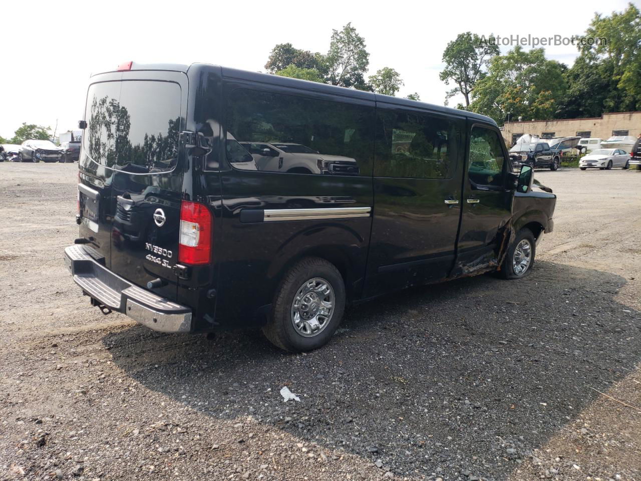 2019 Nissan Nv 3500 Black vin: 5BZAF0AA6KN851798