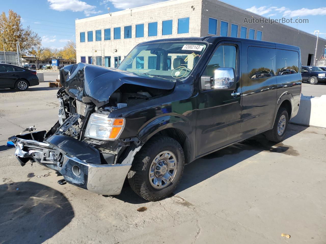 2019 Nissan Nv 3500 Black vin: 5BZAF0AA6KN852613