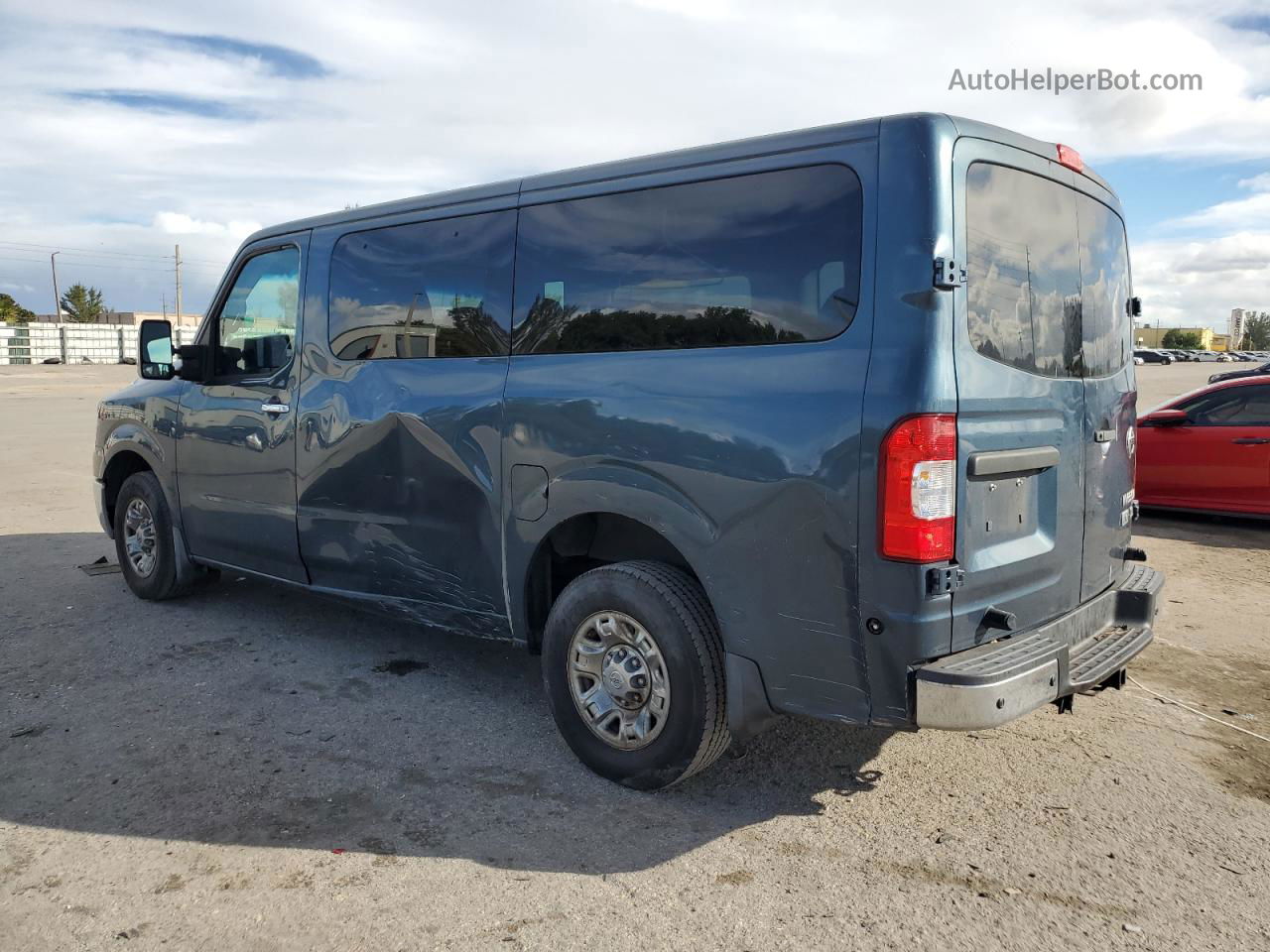 2013 Nissan Nv3500 Blue vin: 5BZAF0AA7DN202210