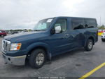 2013 Nissan Nv Passenger Nv3500 Hd Sl V8 Dark Blue vin: 5BZAF0AA7DN202210