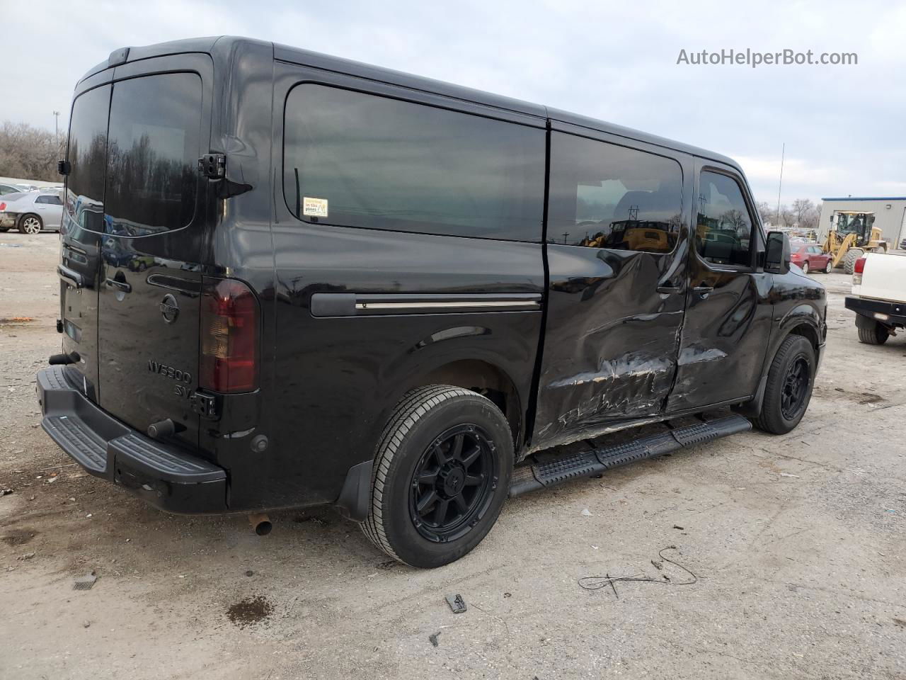 2019 Nissan Nv 3500 Черный vin: 5BZBF0AA2KN850359