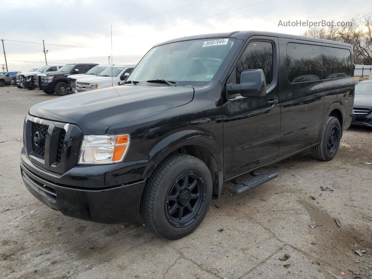 2019 Nissan Nv 3500 Черный vin: 5BZBF0AA2KN850359