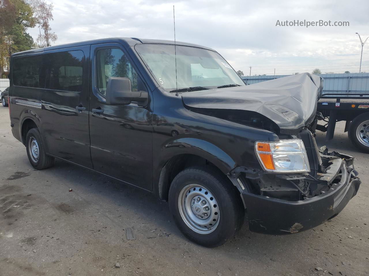 2019 Nissan Nv 3500 Black vin: 5BZBF0AA2KN852094