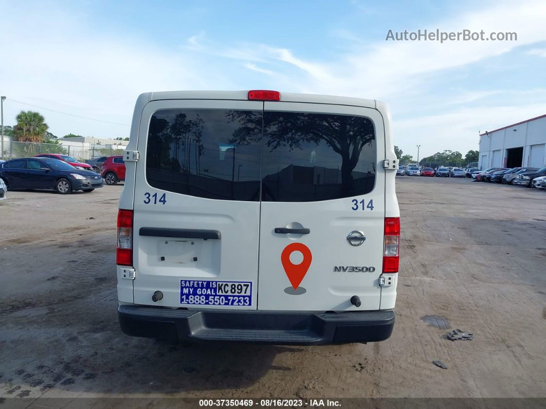 2019 Nissan Nv Passenger Nv3500 Hd S White vin: 5BZBF0AA5KN850145