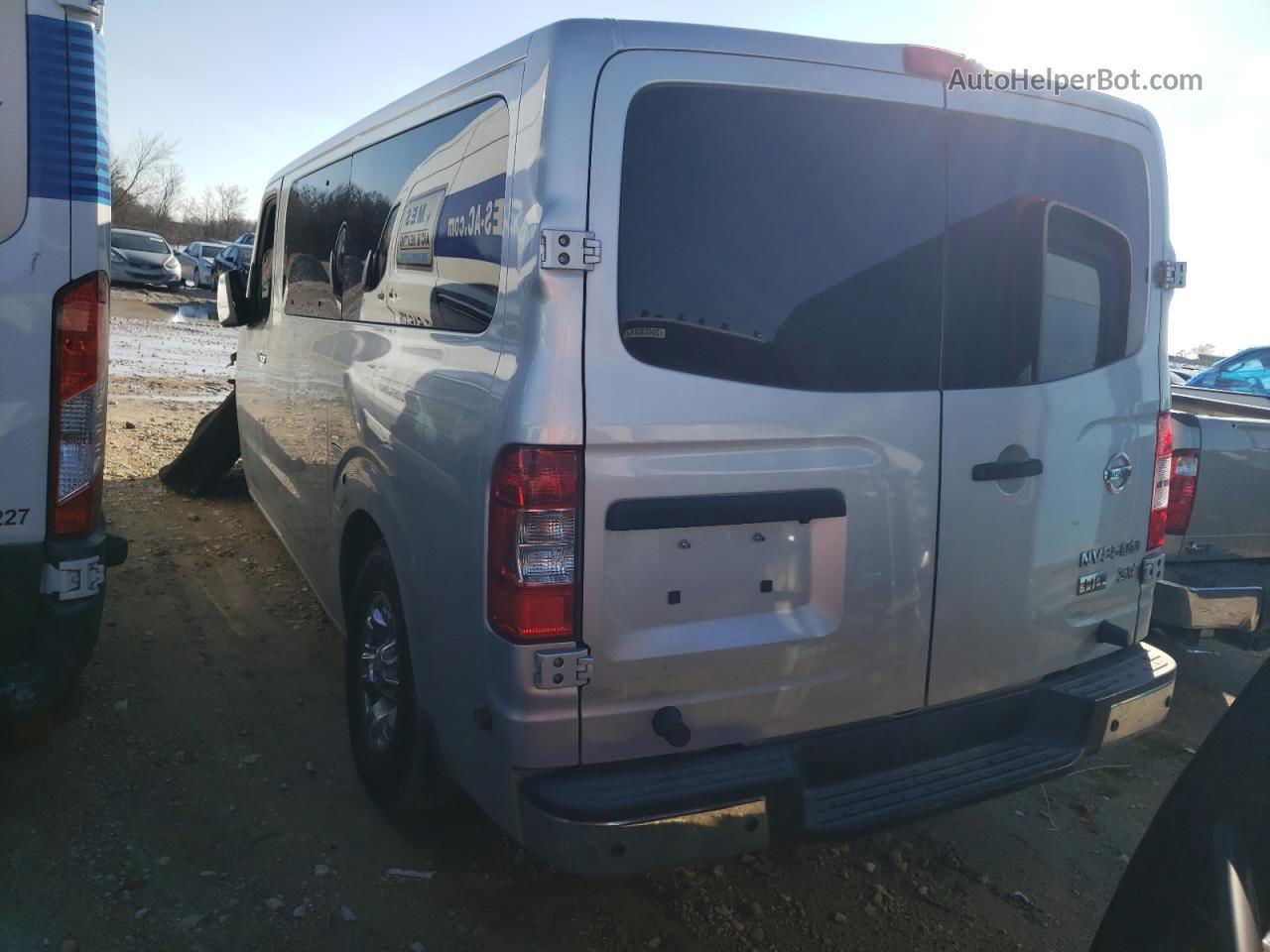 2013 Nissan Nv 3500 S Silver vin: 5BZBF0AA6DN203112