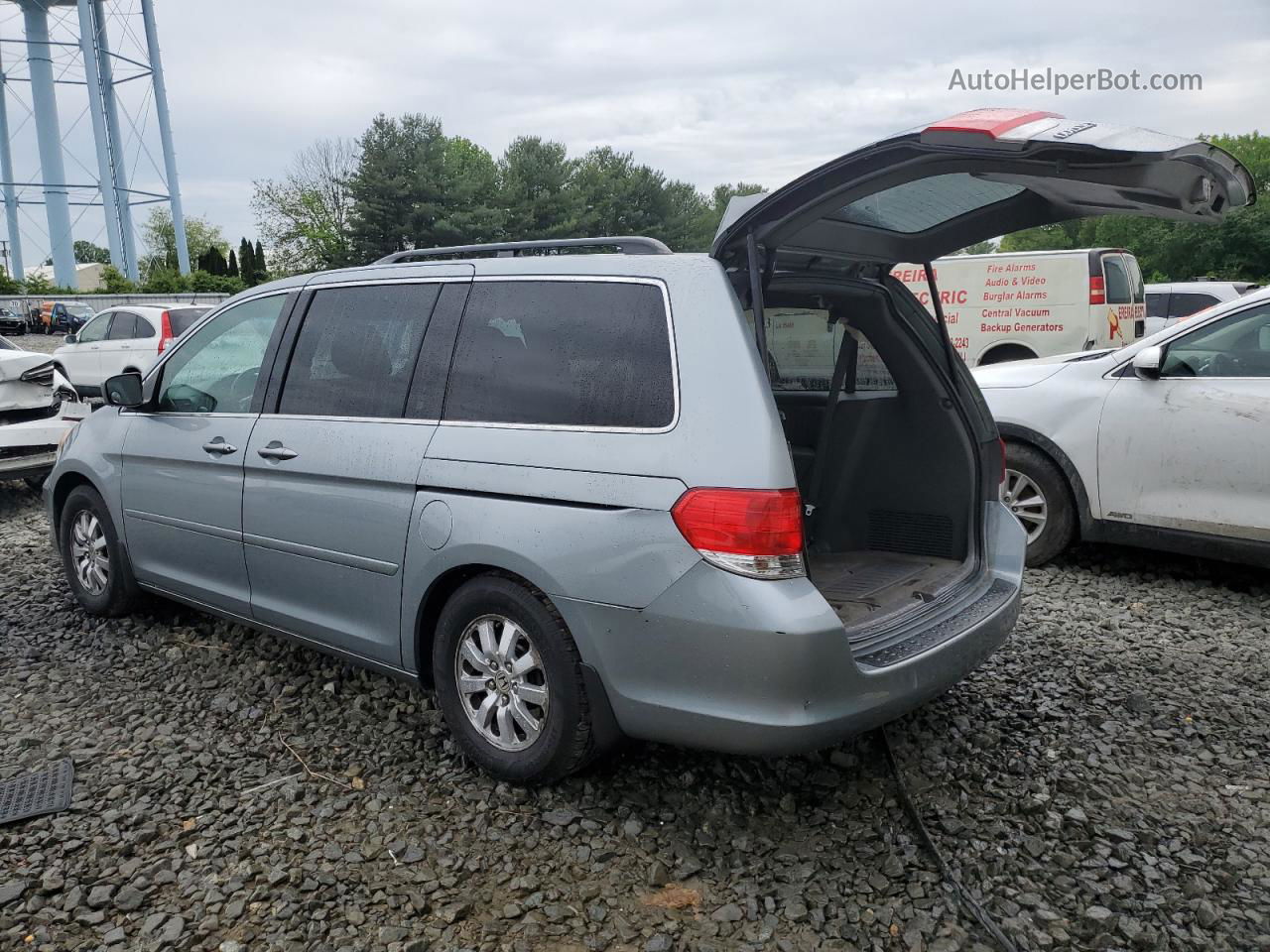 2021 Honda Odyssey Exl Blue vin: 5FNRL38629B048607