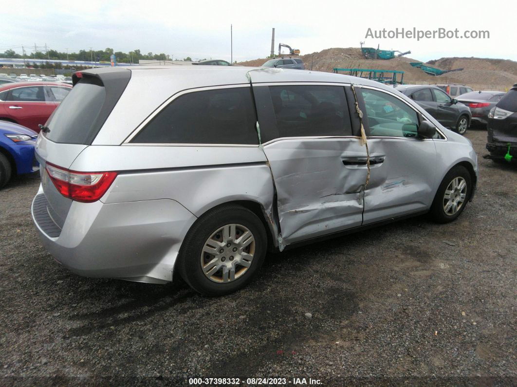 2013 Honda Odyssey Lx Silver vin: 5FNRL5H20DB015865