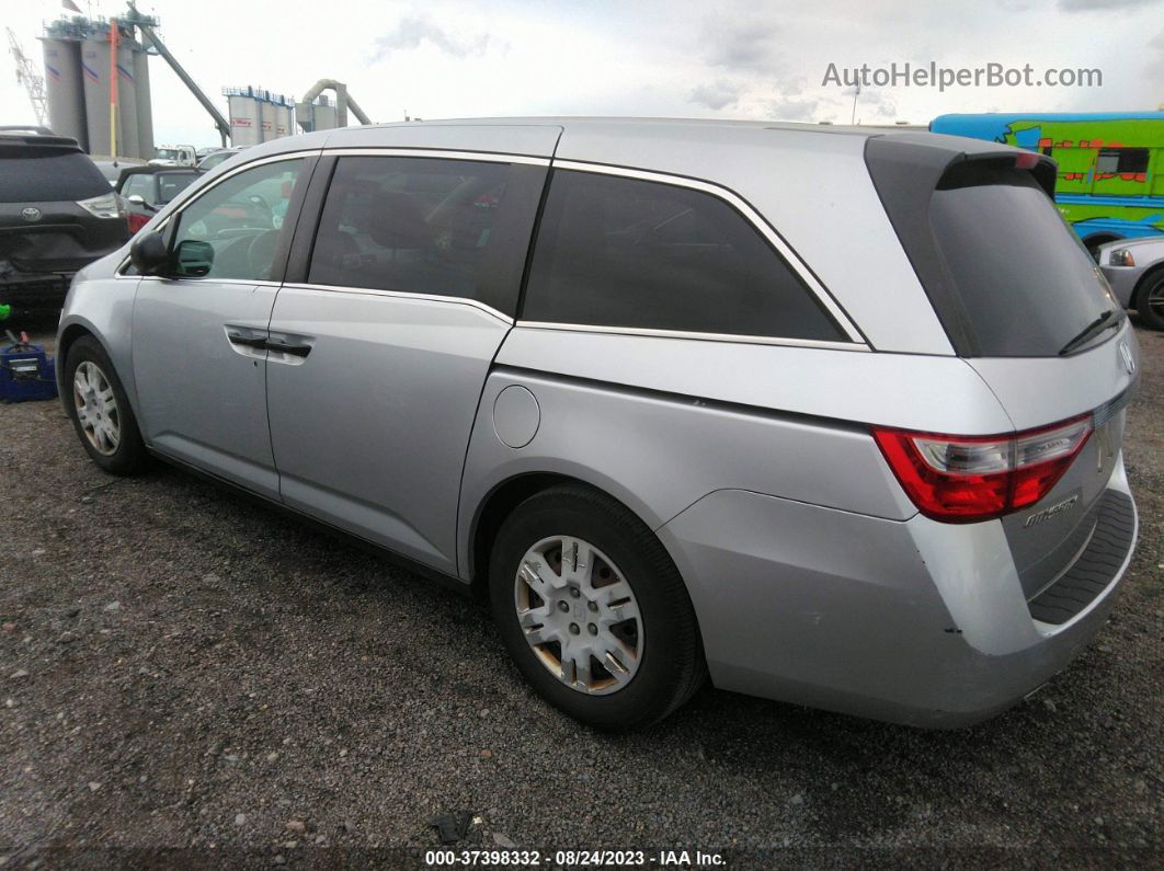 2013 Honda Odyssey Lx Silver vin: 5FNRL5H20DB015865