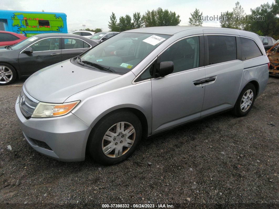 2013 Honda Odyssey Lx Silver vin: 5FNRL5H20DB015865