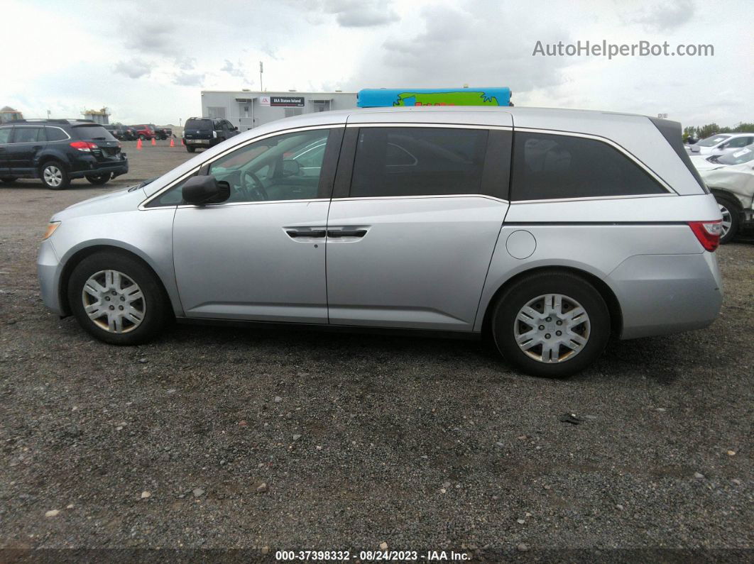 2013 Honda Odyssey Lx Silver vin: 5FNRL5H20DB015865