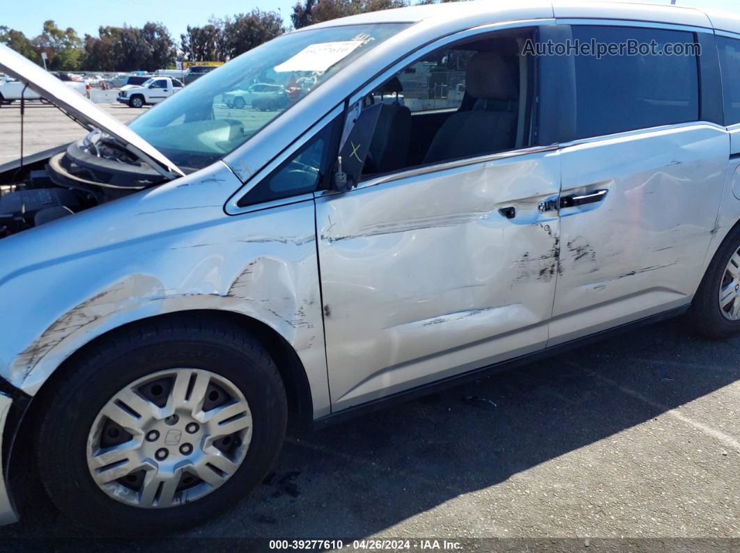 2013 Honda Odyssey Lx Silver vin: 5FNRL5H22DB069815