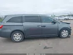 2013 Honda Odyssey Lx Gray vin: 5FNRL5H24DB002617