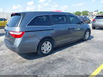 2013 Honda Odyssey Lx Gray vin: 5FNRL5H24DB019188