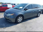 2013 Honda Odyssey Lx Gray vin: 5FNRL5H24DB019188