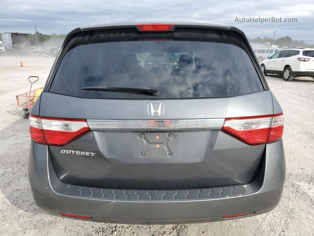 2013 Honda Odyssey Lx Серый vin: 5FNRL5H24DB037805