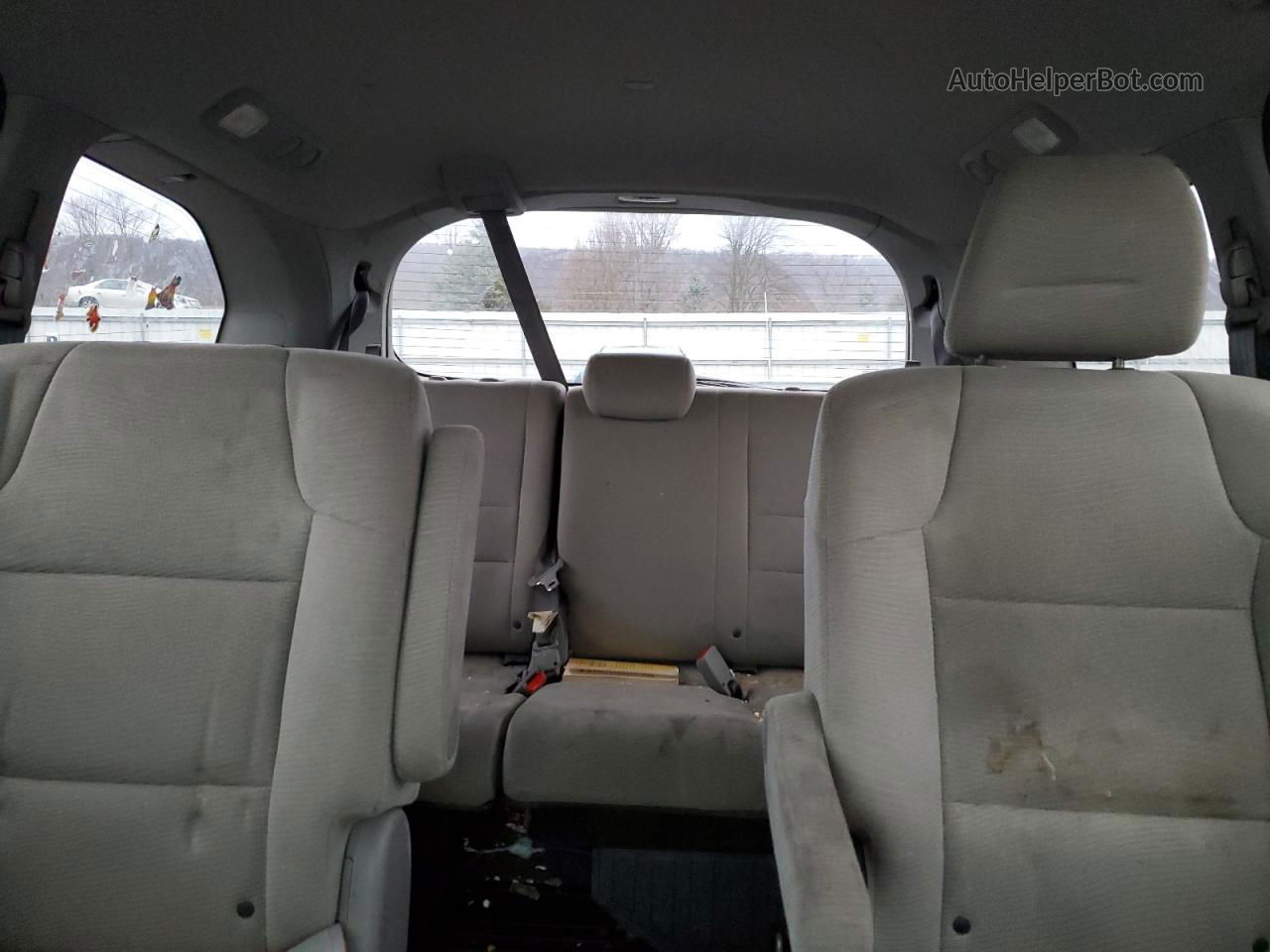 2013 Honda Odyssey Lx Серебряный vin: 5FNRL5H24DB052191