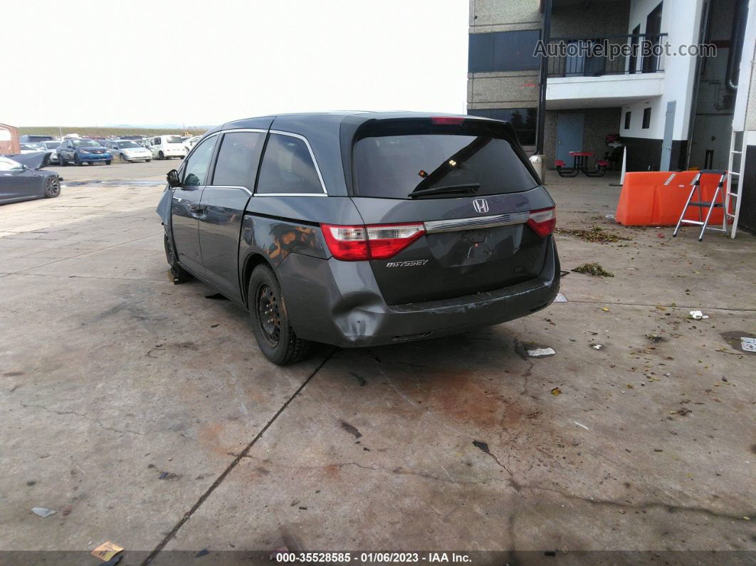 2013 Honda Odyssey Lx Темно-синий vin: 5FNRL5H24DB056287