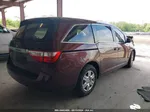 2013 Honda Odyssey Lx Burgundy vin: 5FNRL5H25DB004814