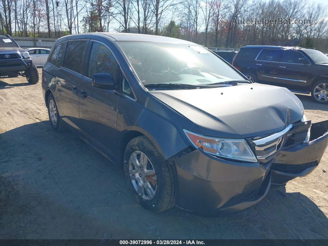 2013 Honda Odyssey Lx Серый vin: 5FNRL5H25DB030751